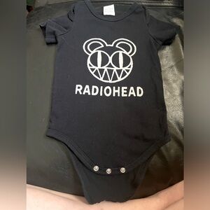 Radiohead unisex 6 month onesie